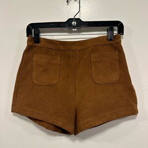 Hollister Chestnut Brown High-Waist Women's Shorts Size 3